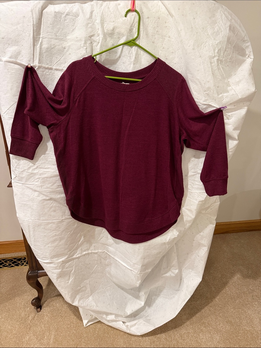 Maurices Raglan Sweater XXL